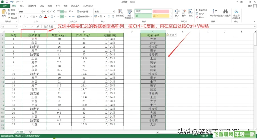 excel如何自动归类相同内容（excel表格自动归类图文教学）  第2张