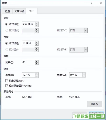 图片在word中缩放比例怎么设置（word图片大小设置教学）  第10张