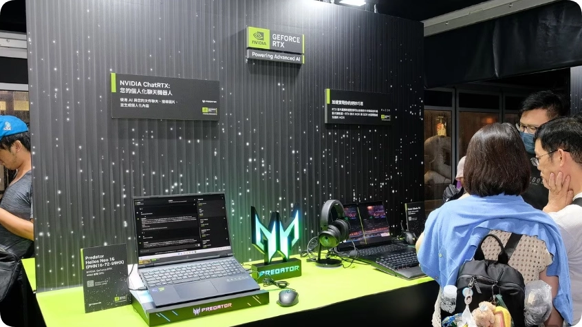 NVIDIA RTX AI PC DAY-直击RTX强大运算动能，亲身体验AI应用与流畅游戏享受和黑神话悟空制服合照  第10张